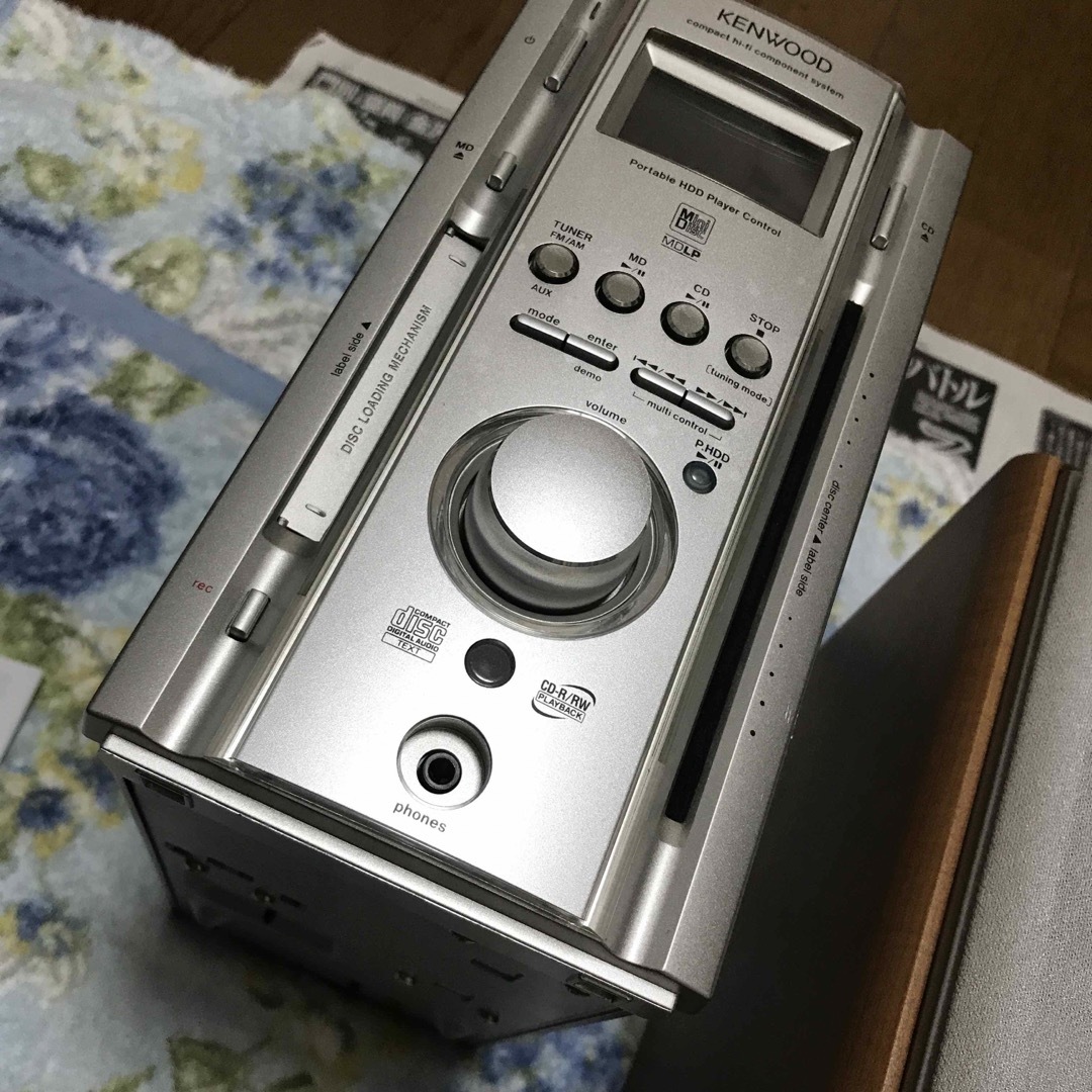 KENWOOD(ケンウッド)のKENWOOD ケンウッド 音楽コンポ スマホ/家電/カメラのオーディオ機器(スピーカー)の商品写真