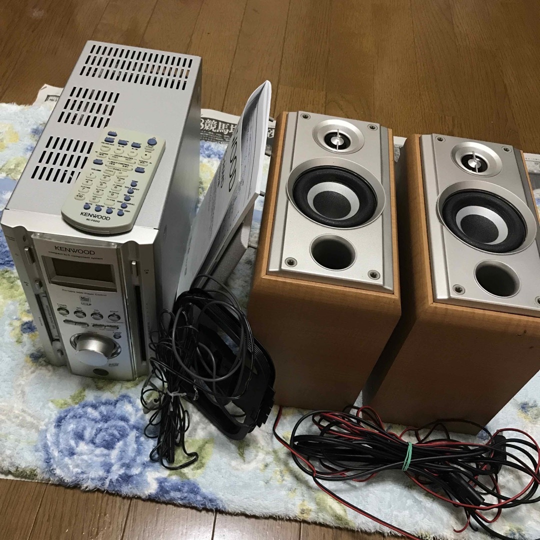 KENWOOD(ケンウッド)のKENWOOD ケンウッド 音楽コンポ スマホ/家電/カメラのオーディオ機器(スピーカー)の商品写真