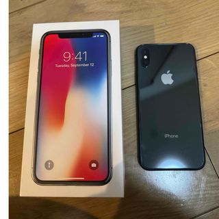 アイフォーン(iPhone)のiPhoneX 256GB(スマートフォン本体)