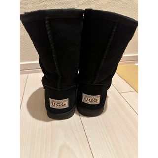 アグ(UGG)のアグ　ムートンブーツ　黒(ブーツ)