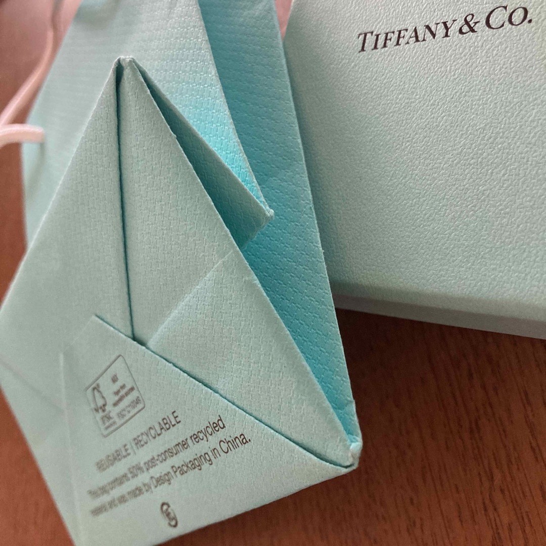 Tiffany & Co.(ティファニー)のTIFFANY&Co. ティファニー ショップ袋 箱 巾着 レディースのバッグ(ショップ袋)の商品写真