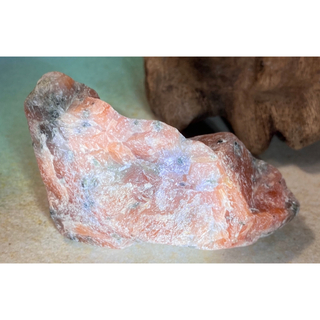 生命力の石✨　オレンジ カルサイト ラフストーン　原石(置物)