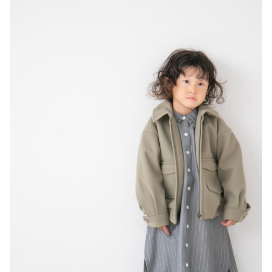 LOWRYS FARM(ローリーズファーム)のローリーズファームブルゾン120 キッズ/ベビー/マタニティのキッズ服女の子用(90cm~)(ジャケット/上着)の商品写真