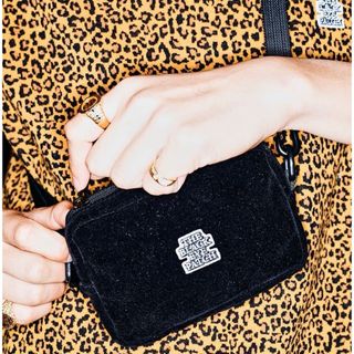 WACKO MARIA VELVET SHOULDER POUCH – NCNR WEB STORE