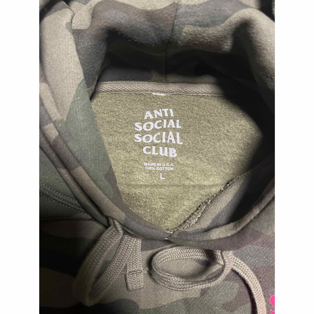 ANTI SOCIAL SOCIAL CLUB(アンチソーシャルソーシャルクラブ)のassc アンチソーシャルソーシャルクラブ  パーカー　Lサイズ メンズのトップス(パーカー)の商品写真