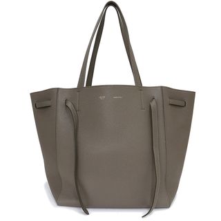 セリーヌ(celine)のセリーヌ カバ ファントム スモール トートバッグ ソフトグレインカーフ レザー トープ グレージュ ゴールド金具 176023 CELINE（未使用　展示品）(トートバッグ)