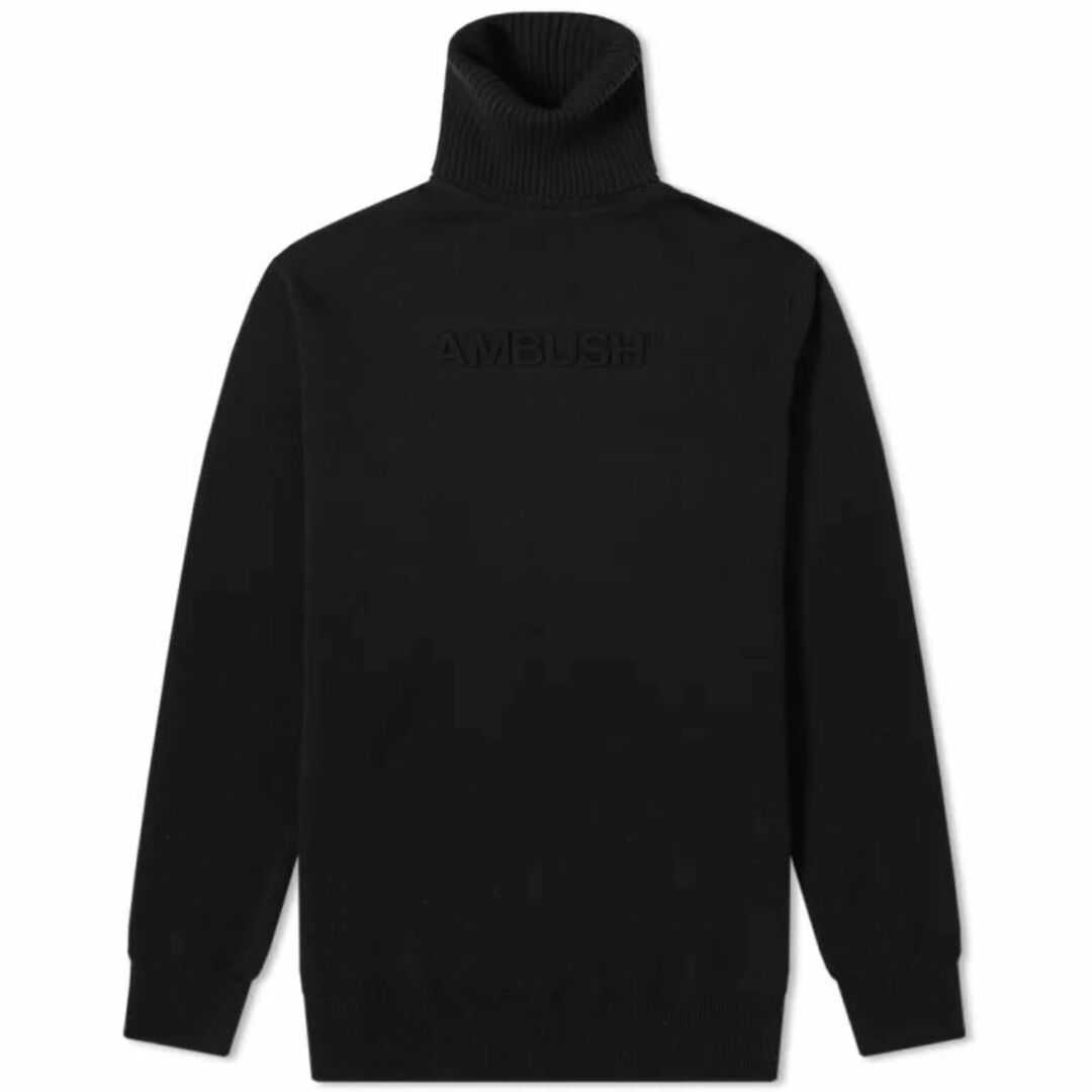 AMBUSH - 新品AMBUSH立体3Dロゴタートルネックニット2の通販 by AMBUSH - 新品AMBUSH立体3Dロゴタートルネックニット2の通販 by