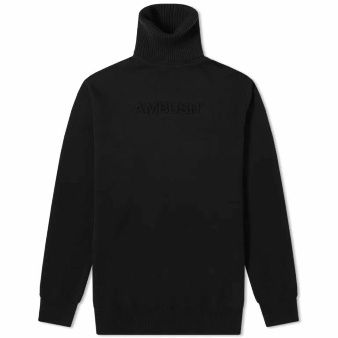 AMBUSH(アンブッシュ)の新品AMBUSH立体3Dロゴタートルネックニット２ メンズのトップス(ニット/セーター)の商品写真