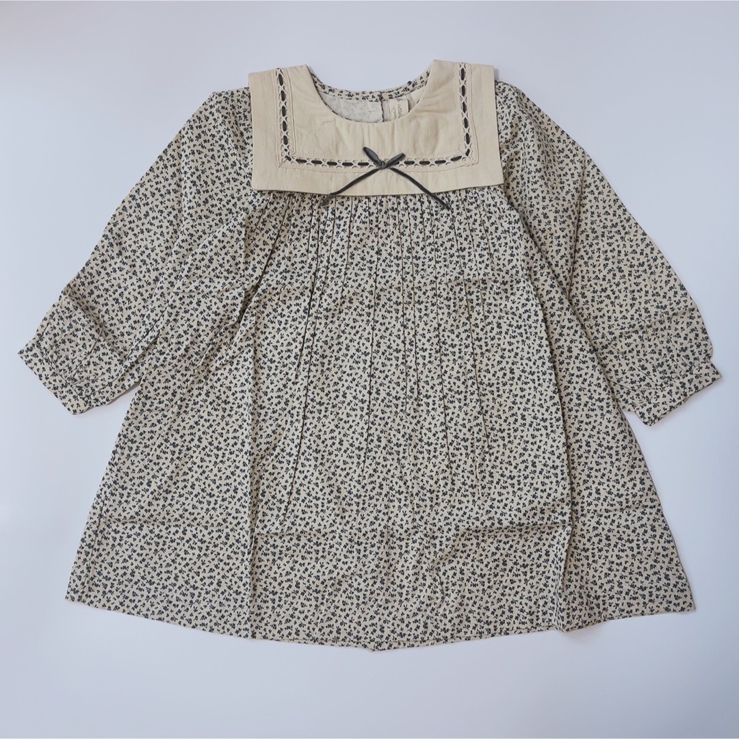 リトルコットンクローズ　Organic Lina Dress 2-3Yワンピース