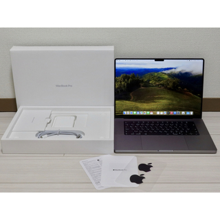 マック(Mac (Apple))のM1Max MacBookPro 16インチ　メモリ32GB SSD1TB(ノートPC)