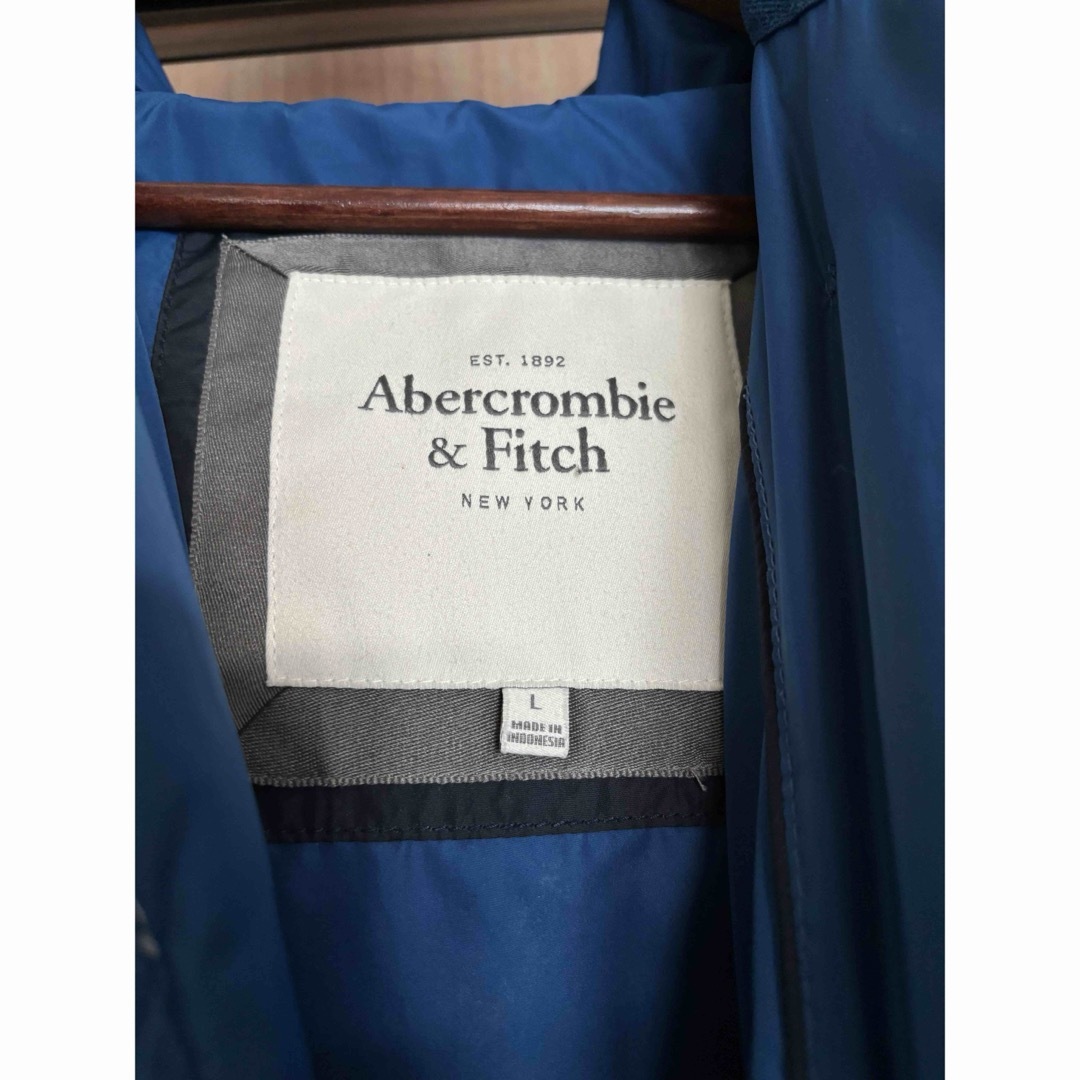 Abercrombie&Fitch(アバクロンビーアンドフィッチ)のAbercrombie & Fitch レディースダウン　Lサイズ レディースのジャケット/アウター(ダウンジャケット)の商品写真