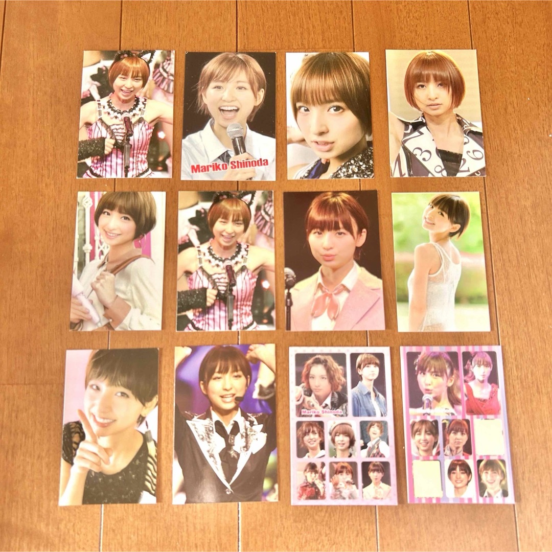 AKB48(エーケービーフォーティーエイト)の【AKB48】篠田麻里子 写真 カード シール エンタメ/ホビーのタレントグッズ(アイドルグッズ)の商品写真