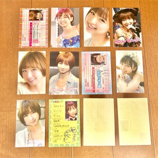 エーケービーフォーティーエイト(AKB48)の【AKB48】篠田麻里子 写真 カード シール(アイドルグッズ)