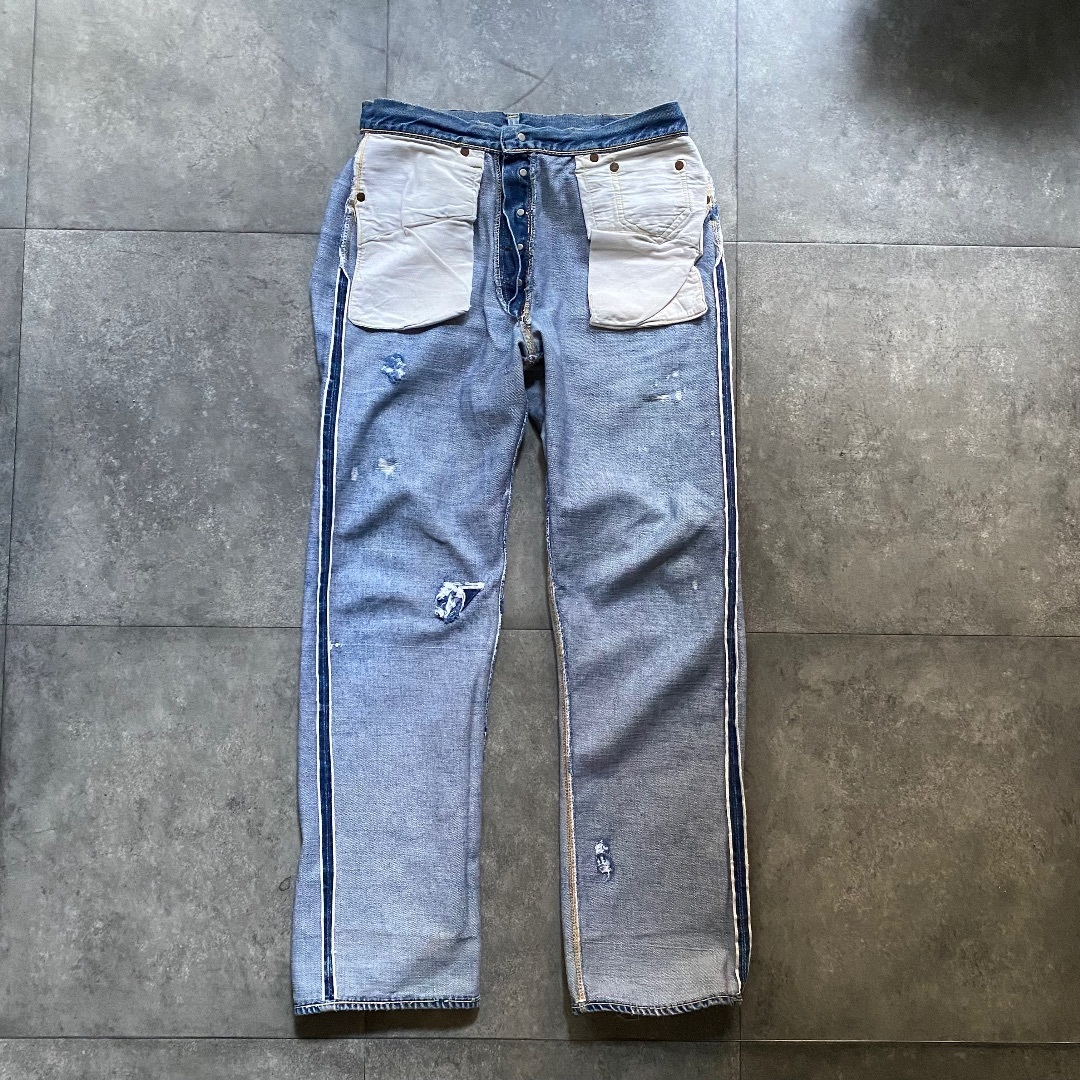Levi's - 50s リーバイス501XX(ダブルエックス) レザーパッチ 33 Levi's - 50s リーバイス501XX(ダブルエックス) レザーパッチ 33