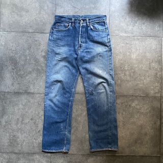 リーバイス(Levi's)の50s リーバイス501XX(ダブルエックス) レザーパッチ 33×31相当 (デニム/ジーンズ)