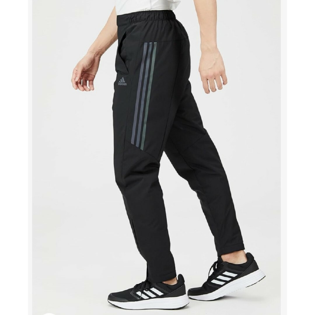 adidas(アディダス)のお値下げ済み！　アディダス トラック ハイブリッド ライトパデッドパンツ 　極暖 メンズのパンツ(その他)の商品写真