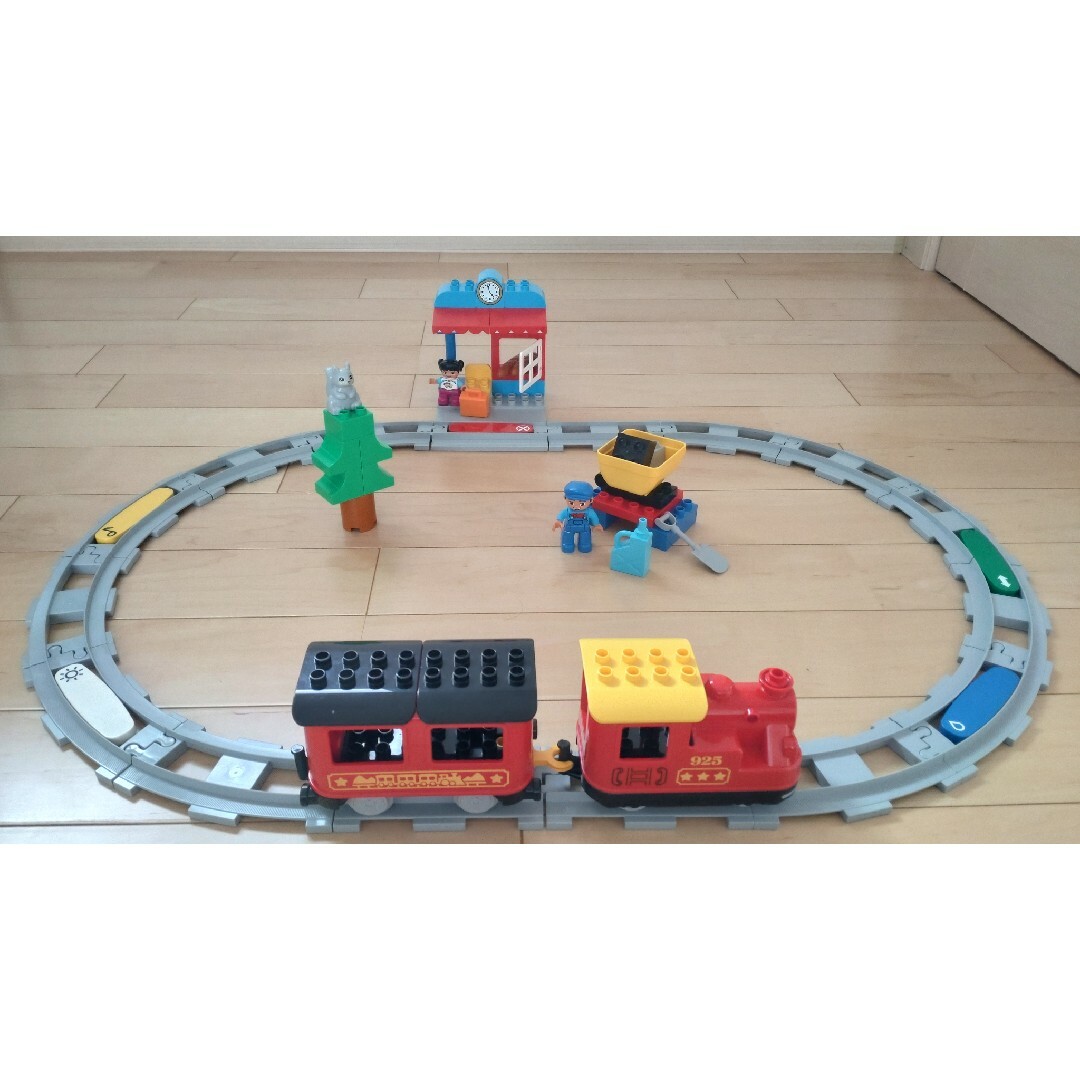 Lego(レゴ)のレゴデュプロセット売り　機関車10874、動物電車10863、水中探検10910 キッズ/ベビー/マタニティのおもちゃ(電車のおもちゃ/車)の商品写真