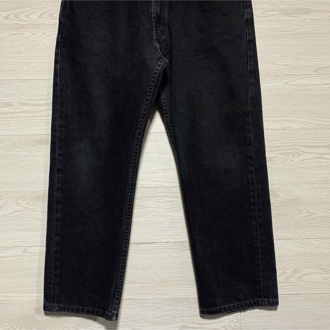 リーバイス505 US古着 オーバーサイズ ブラックデニム デニムパンツ メンズのパンツ(デニム/ジーンズ)の商品写真