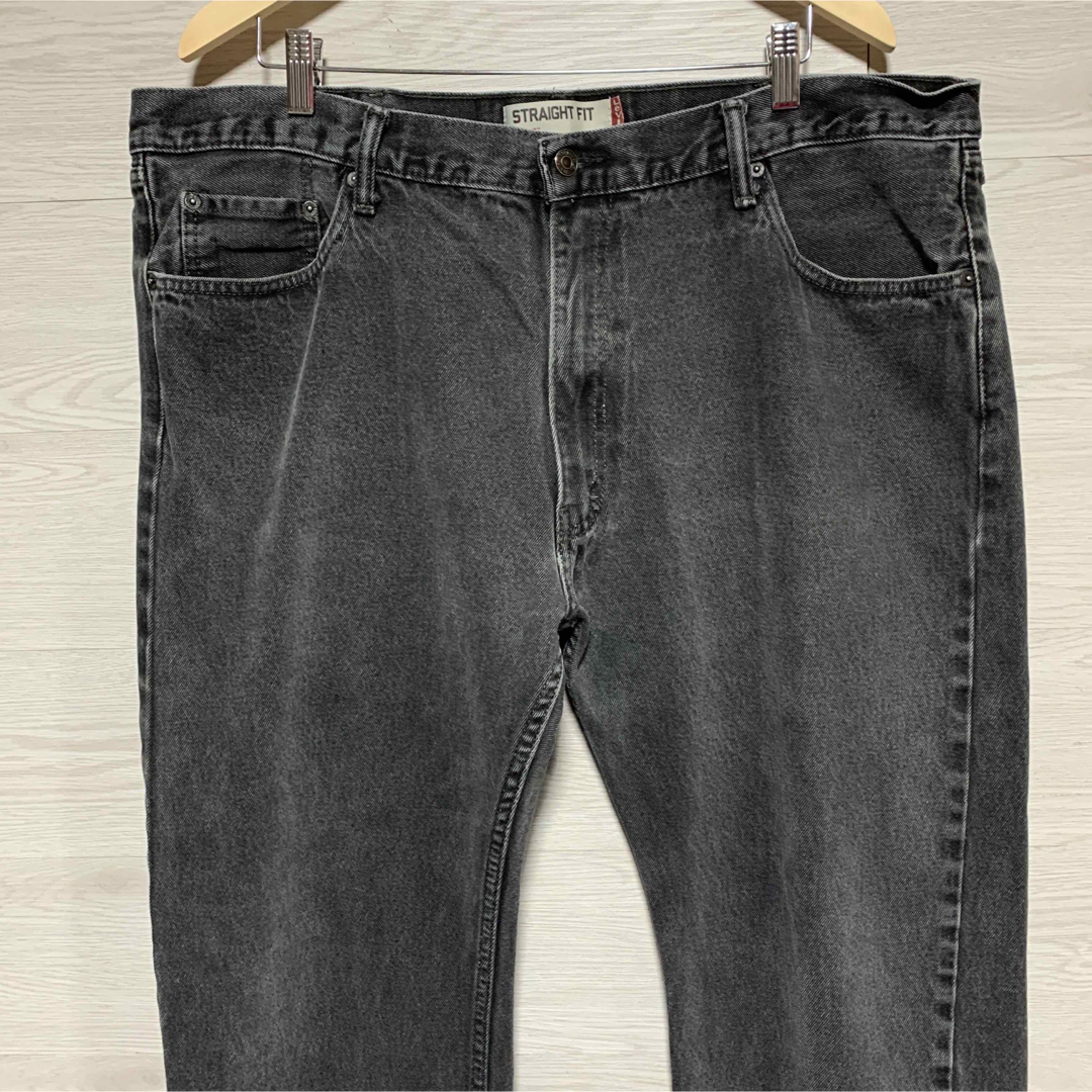 Levi's(リーバイス)のリーバイス505 先染めブラック 極太 オーバーサイズ ブラックデニム メンズのパンツ(デニム/ジーンズ)の商品写真