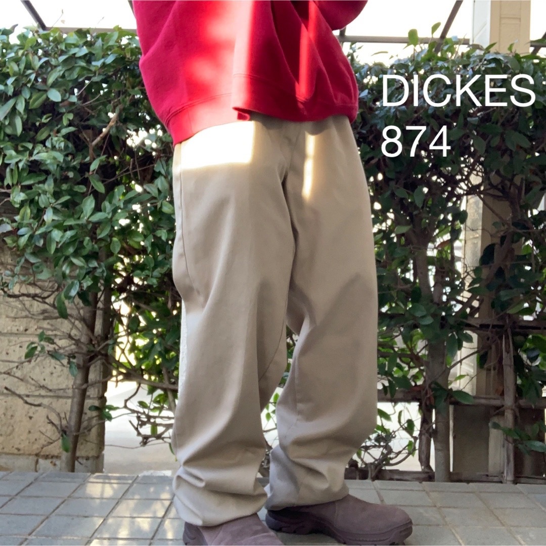 Dickies(ディッキーズ)のディッキーズ874 ゆるだぼ US古着 オーバーサイズ チノパン ワークパンツ メンズのパンツ(ワークパンツ/カーゴパンツ)の商品写真