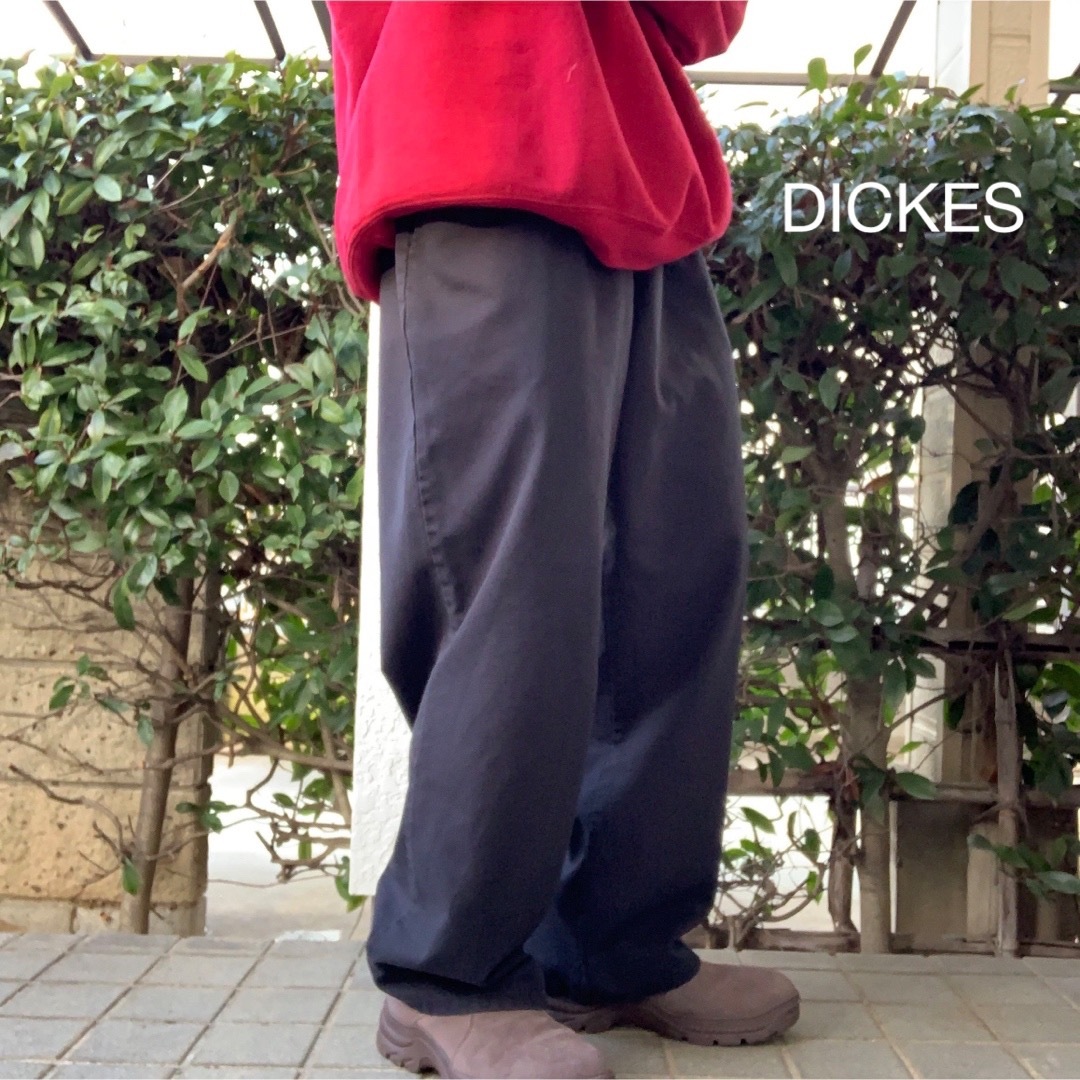 Dickies(ディッキーズ)のディッキーズ ゆるだぼ 極太 オーバーサイズ ワイドパンツ ワークパンツ メンズのパンツ(ワークパンツ/カーゴパンツ)の商品写真
