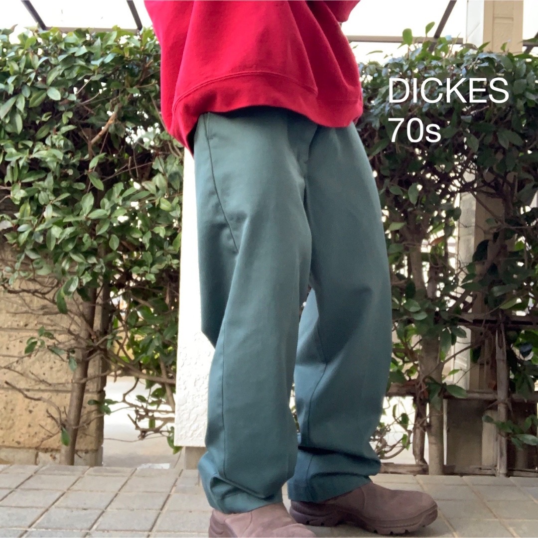 Dickies(ディッキーズ)のディッキーズ 70s 白タグ USA製 タロン オーバーサイズ ワークパンツ メンズのパンツ(ワークパンツ/カーゴパンツ)の商品写真