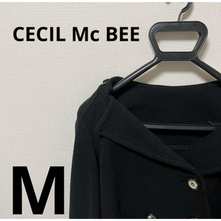 セシルマクビー(CECIL McBEE)の【CECIL Mc BEE】テーラードジャケット　フード付き　Mサイズ(テーラードジャケット)