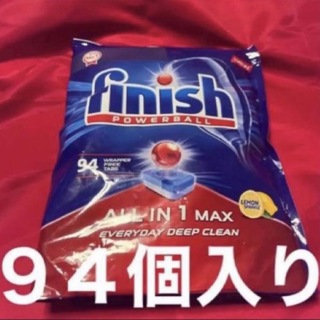 フィニッシュ パワー ボール オールインワン MAX(洗剤/柔軟剤)