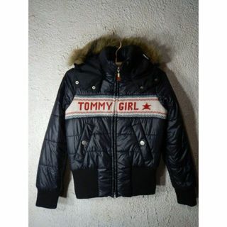 トミーガール(tommy girl)の8705　トミー　ガール　ジップ　ダウン　パーカー　ジャケット　(ダウンジャケット)