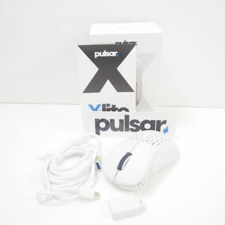 パルサー(PULSAR)の美品 Pulsar Gaming Gears パルサー XLITE V2 ワイヤレス ゲーミングマウス MEDIUM SIZE 2 FPS eスポーツ PC周辺機器 HY767 (PC周辺機器)