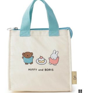 ミッフィー(miffy)の最終価格☆新品☆ミッフィー&ボリス☆保冷ランチトート☆スイーツ(トートバッグ)