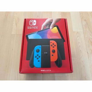 ニンテンドースイッチ(Nintendo Switch)のNintendo Switch 有機ELモデル＆あつまれどうぶつの森 セット(家庭用ゲーム機本体)