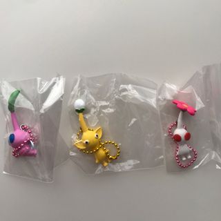 ニンテンドウ(任天堂)のピクミン ピクミングミ　マスコット　フルーツグミ　キーホルダー(キャラクターグッズ)