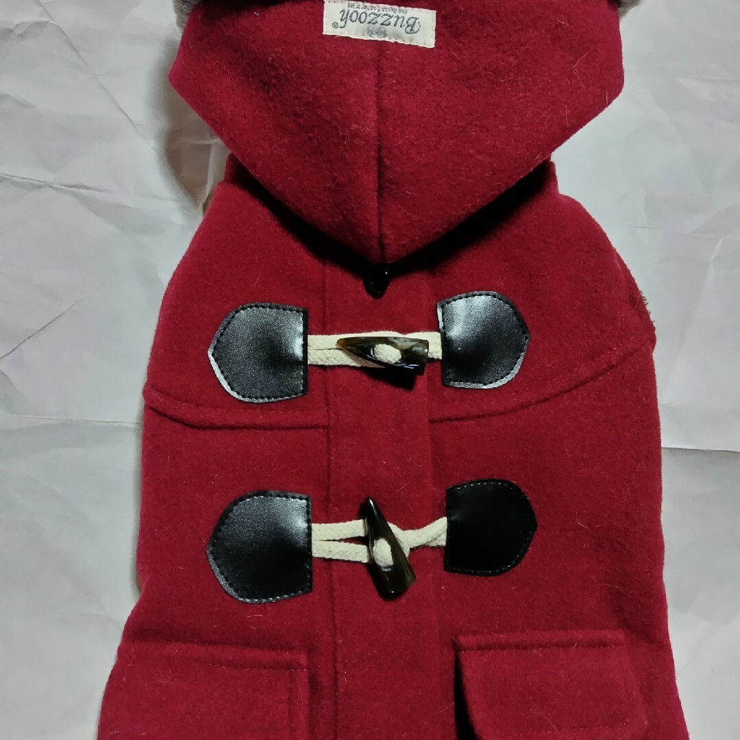 犬の服 犬のコート ハンドメイドのペット(ペット服/アクセサリー)の商品写真