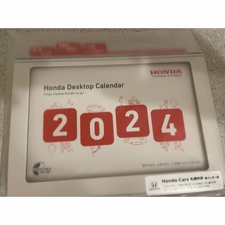 ホンダ(ホンダ)のホンダ　カレンダー　卓上　2024(カレンダー/スケジュール)
