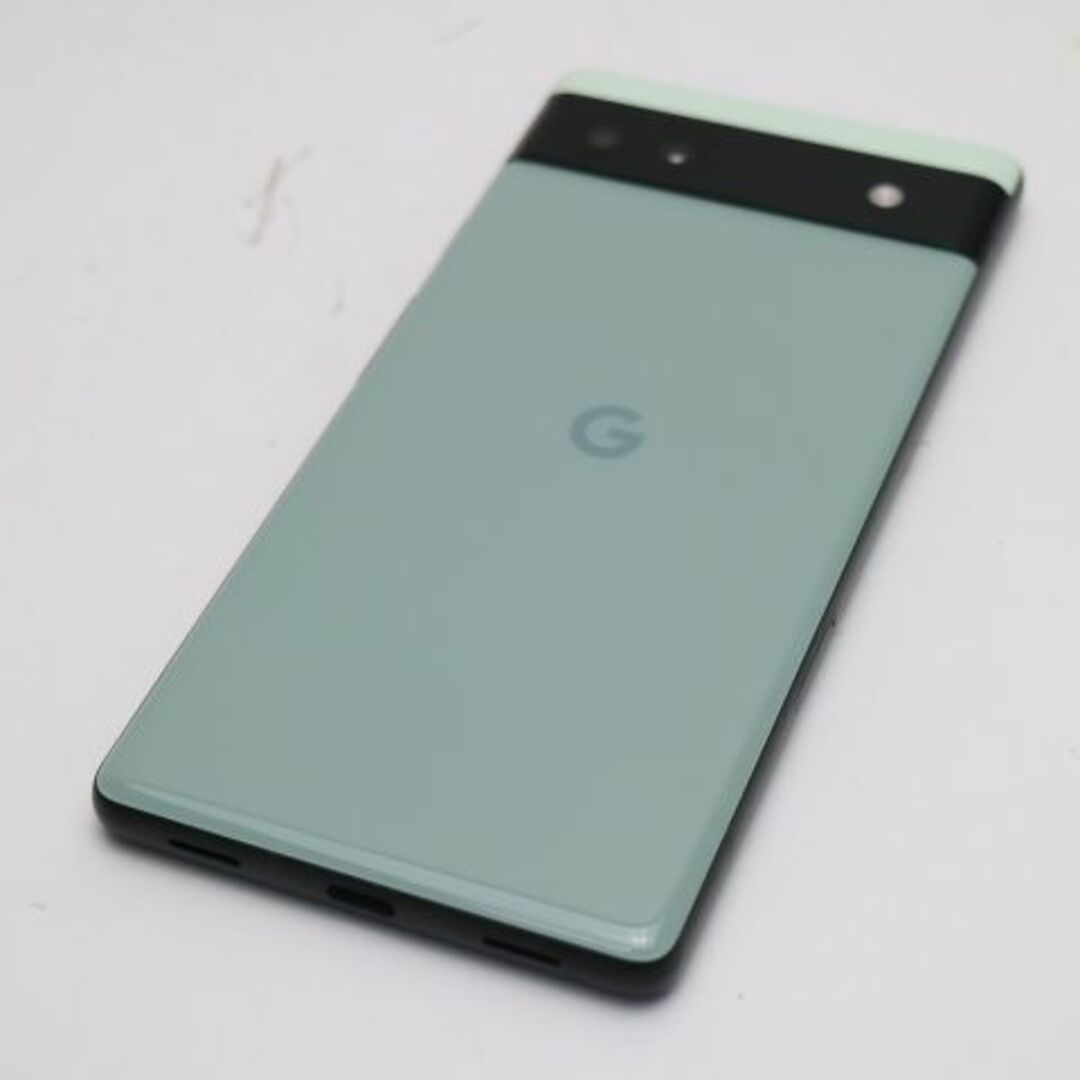 ANDROID(アンドロイド)のSIMフリー Google Pixel 6a セージ M111 スマホ/家電/カメラのスマートフォン/携帯電話(スマートフォン本体)の商品写真