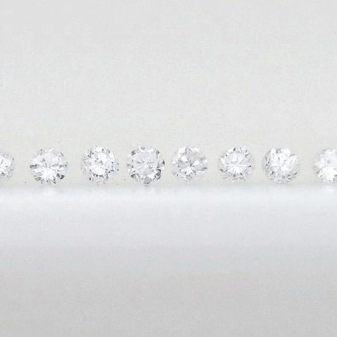 ✨輝宝石✨天然ダイヤモンド 10pcs と💖ピンクサファイア ✔ケース付 レディースのアクセサリー(その他)の商品写真
