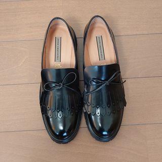 インターショシュール(INTER- CHAUSSURES)のタンクソールキルトシューズ(ローファー/革靴)