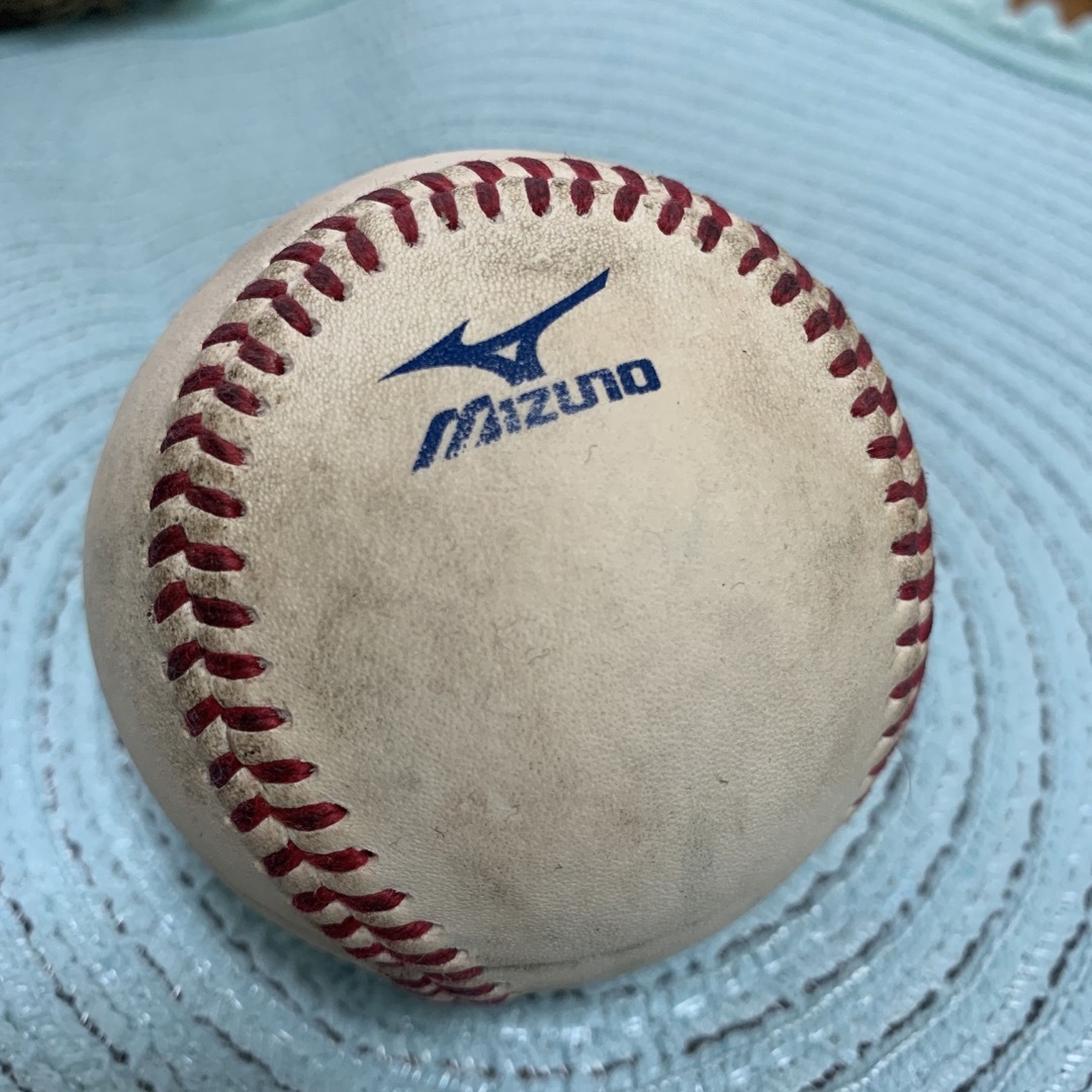 MIZUNO(ミズノ)のNPB 公式球 スポーツ/アウトドアの野球(記念品/関連グッズ)の商品写真