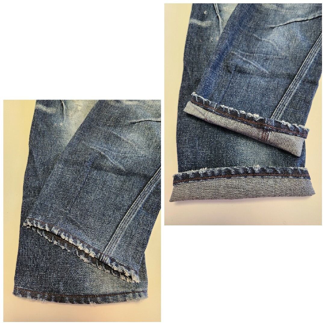 DENHAM - 完売品【美品】デンハム CROSSBACK MIJCLBL 日本製 W33 DENHAM - 完売品【美品】デンハム CROSSBACK MIJCLBL 日本製 W33
