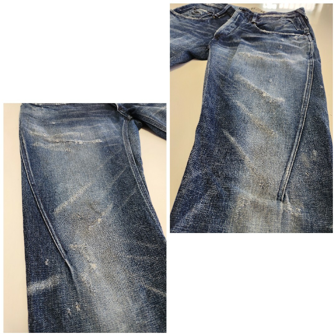 DENHAM - 完売品【美品】デンハム CROSSBACK MIJCLBL 日本製 W33 DENHAM - 完売品【美品】デンハム CROSSBACK MIJCLBL 日本製 W33