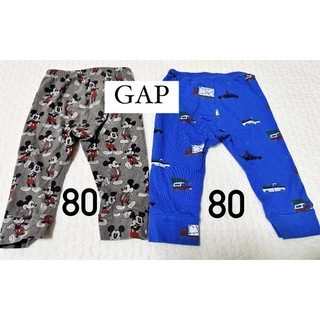 ベビーギャップ(babyGAP)のGAP ズボン 2セット 80cm 12-18month babygap(パンツ)