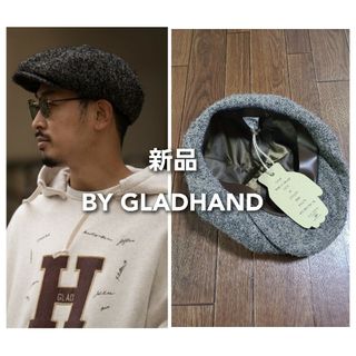 グラッドハンド(GLADHAND & Co.)の新品*BY GLADHAND GLADDEN キャスケット 帽子(キャスケット)