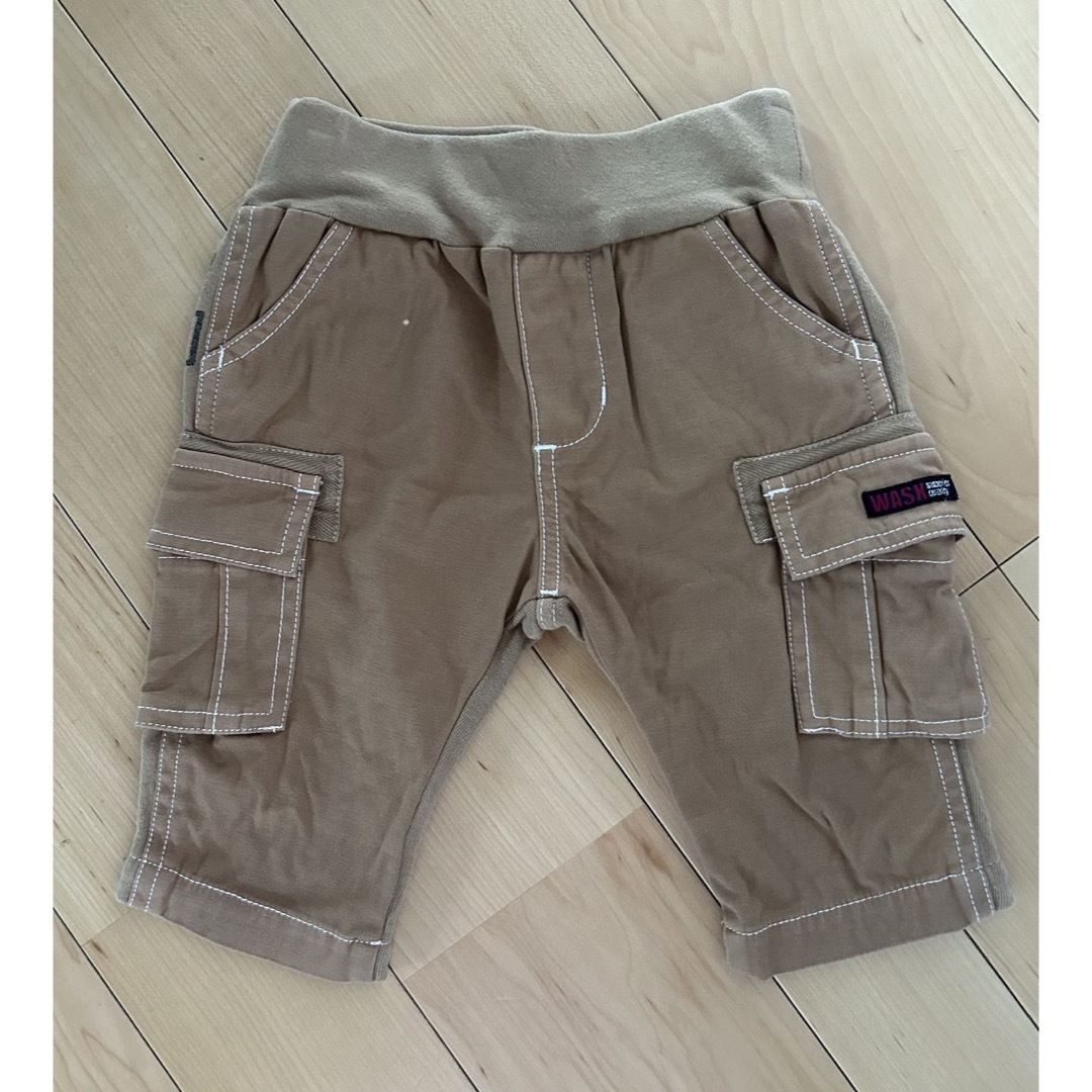 ショートパンツ 90 デニム キッズ/ベビー/マタニティのキッズ服女の子用(90cm~)(パンツ/スパッツ)の商品写真