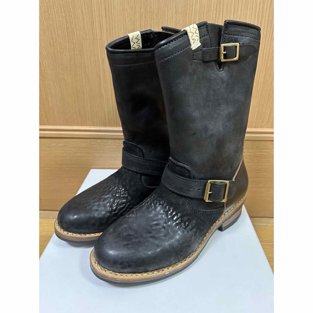 VISVIM(ヴィスヴィム)のVISVIM T.W.O. BOOTS-FOLK 23AW BLACK サイズ8 メンズの靴/シューズ(ブーツ)の商品写真