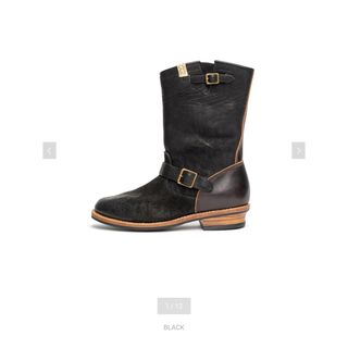 ヴィスヴィム(VISVIM)のVISVIM T.W.O. BOOTS-FOLK 23AW BLACK サイズ8(ブーツ)