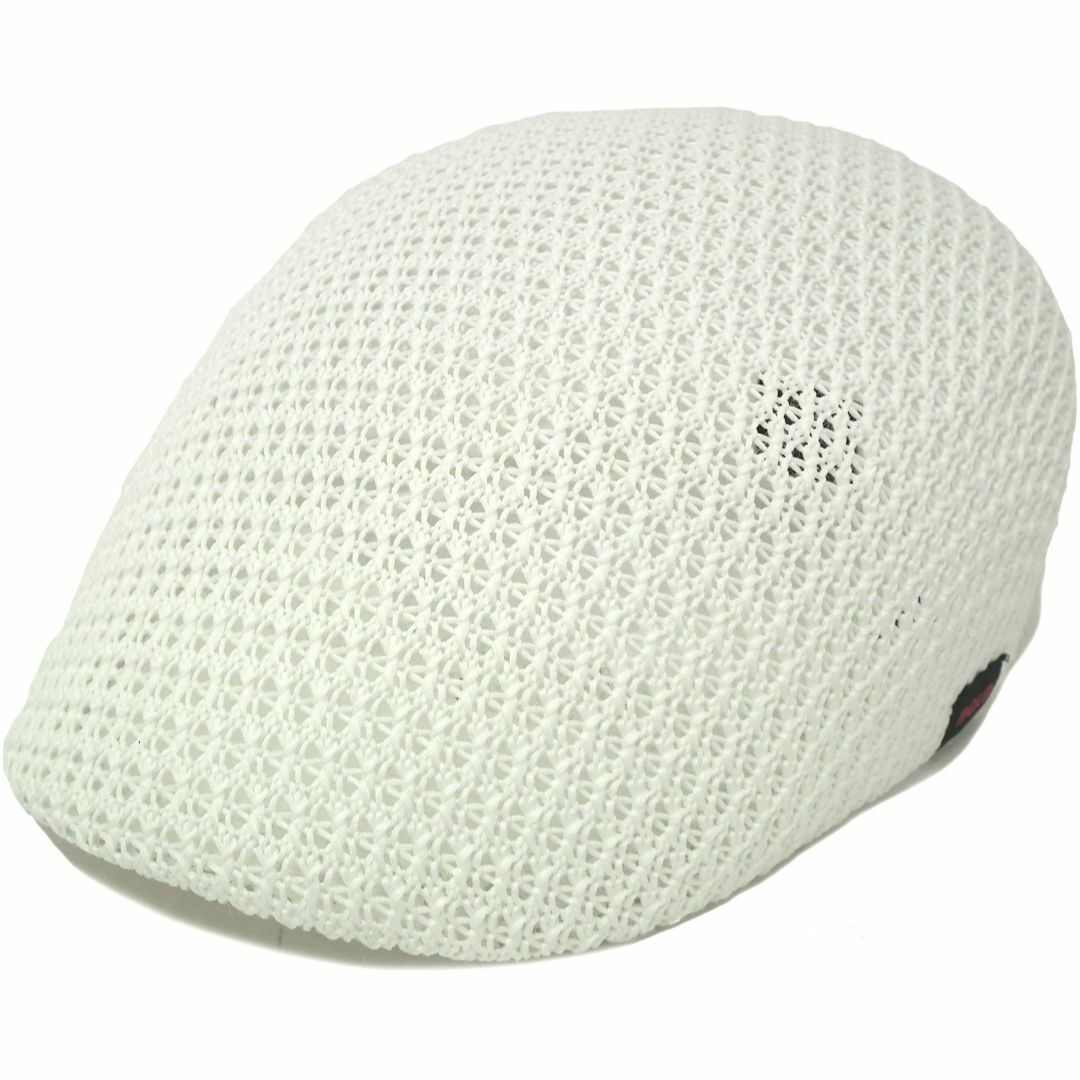ハッピーハット ハンチング 帽子 XL オールメッシュ 大きいサイズ 涼しい ラ素材ポリエステル100％