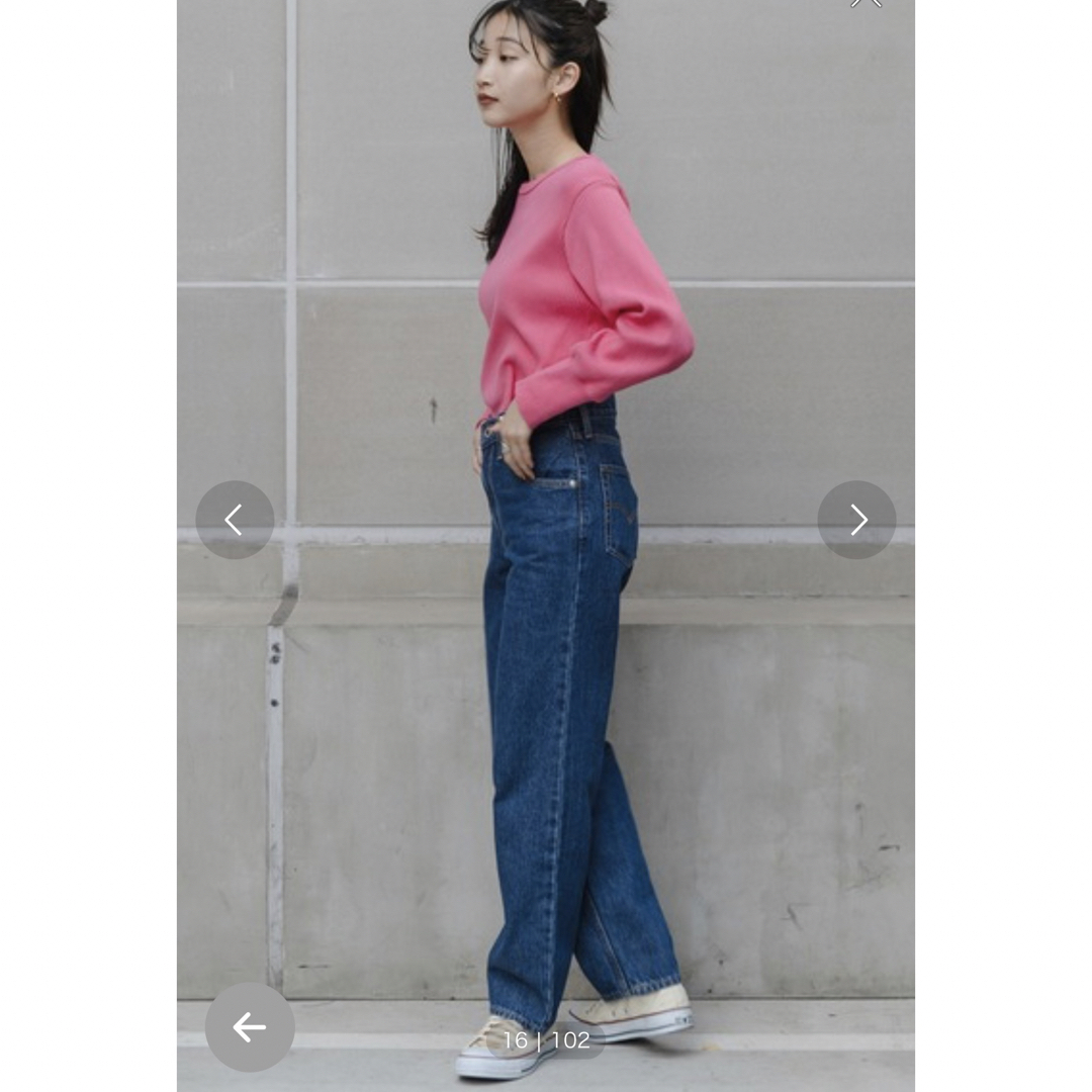 Levi's(リーバイス)のリーバイス　シルバータブ　94 バギー　試着のみ レディースのパンツ(デニム/ジーンズ)の商品写真