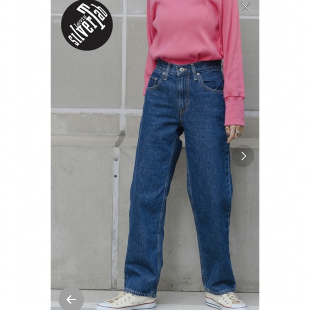 Levi's(リーバイス)のリーバイス　シルバータブ　94 バギー　試着のみ レディースのパンツ(デニム/ジーンズ)の商品写真