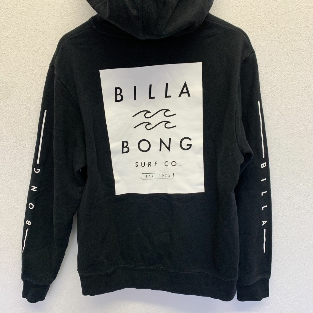 billabong(ビラボン)の3025 BILLABONG ビラボン パーカー 厚手生地 メンズ ブラック メンズのトップス(パーカー)の商品写真